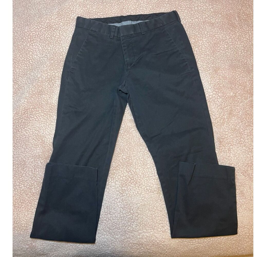 Express Men's Black Casual Dress Pants Size 30x30 98% Cotton Soft Fabric Attire